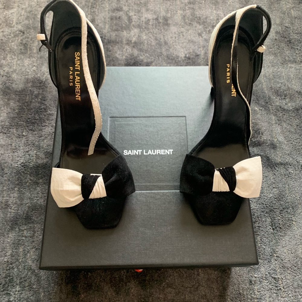 Saint Laurent High Heel Sandals. Never been worn